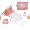 Diaper Bag for Doll - 8 Pieces