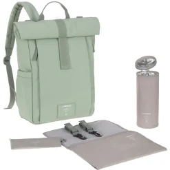Diaper Bag Rolltop - Sage