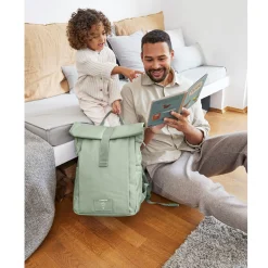 Diaper Bag Rolltop - Sage