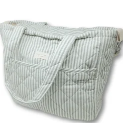 Diaper Bag-sage Strippe