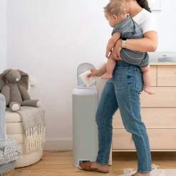 Diaper GeniePlatinum Pail - Sage (18 bags)