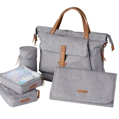 Diapers Bag Erin - Grey