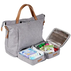Diapers Bag Erin - Grey