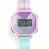 Digital Watch Purple Prisma