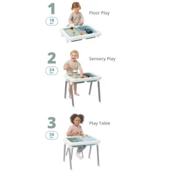 Discoverosity 3-in-1 Toddler Sensory Table