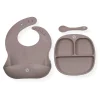 Dishes 3 Pieces Set - Taupe