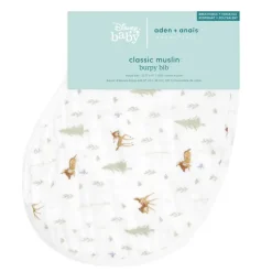Disney™ Essentials Cotton Muslin Burpy Bib - Bambi / Dumbo