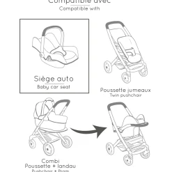 Doll Chair 3 In 1 - Beige