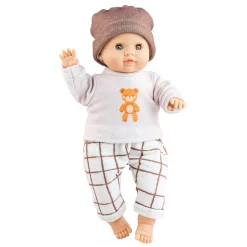 Doll Los Manus Baby Juan with Hat and Pull