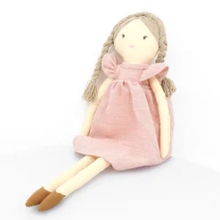 Doll With Pink Dress 15''