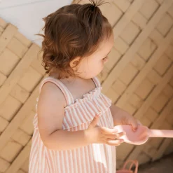 Dolphins Striped Dress 3-24m