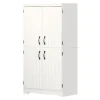 4-Door Storage Cabinet - Farnel Pure White