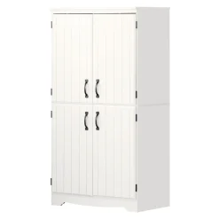 4-Door Storage Cabinet - Farnel Pure White