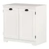 2-Door Storage Cabinet - Farnel Pure White