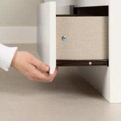 Double Bed and Headboard Set - Fusion Pure White