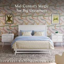 Double Bed Bondi - White