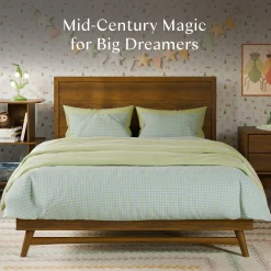 Double Bed Bondi - Walnut Natural