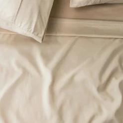 Double Bed Sheets - Beige