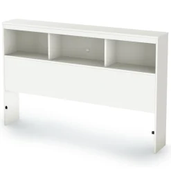 Double Bookcase Headboard Spark - Pure White
