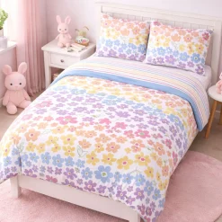 Double Comforter Set - Flowers