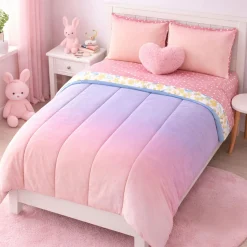 Double Comforter Set - Flowers