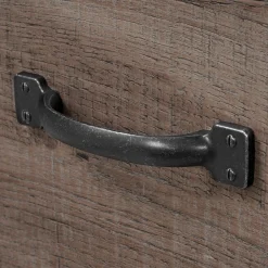 Double Mates Bed with 3 Drawers - Ulysses Fall Oak