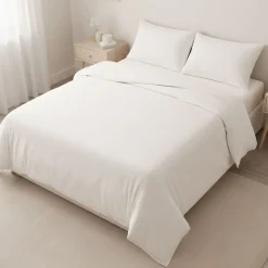 Double Sheet Set - Coconut Milk