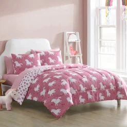 Double/Queen Comforter Set - Unicorns