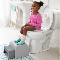 Double-Up Step Stool - Grey