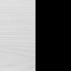 4-Drawer Chest - Arlen White Pine and Black Matte