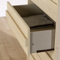 4-Drawer Chest - August Bleached Oak