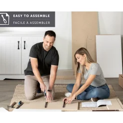 5-Drawer Chest - Tassio Gray Oak