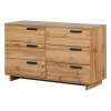 6-Drawer Double Dresser - Cavalleri Nordik Oak