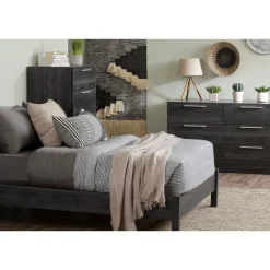 6-Drawer Double Dresser - Step One Essential Gray Oak