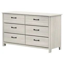 6-Drawer Double Dresser - Ulysses Winter Oak