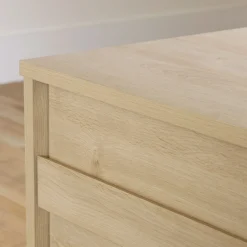 1-Drawer Nightstand - August Bleached Oak