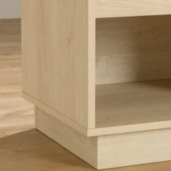 1-Drawer Nightstand - August Bleached Oak