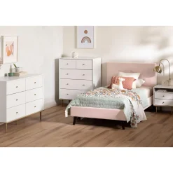 2-Drawer Nightstand - Dylane Pure White
