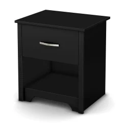 1-Drawer Nightstand - Fusion Pure Black