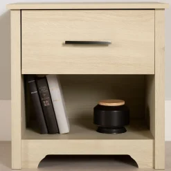 1-Drawer Nightstand - Fusion Bleached Oak