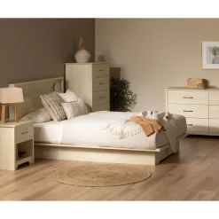 1-Drawer Nightstand - Fusion Bleached Oak