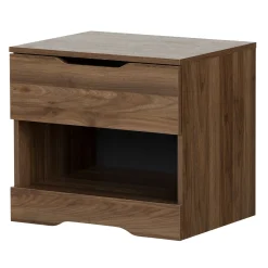 1-Drawer Nightstand - Holland Natural Walnut