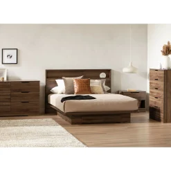 1-Drawer Nightstand - Holland Natural Walnut