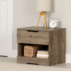 1-Drawer Nightstand - Holland Weathered Oak