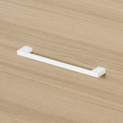 2-Drawer Nightstand - Munich White and Soft Elm