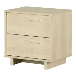 2-Drawer Nightstand - Noah Bleached Oak