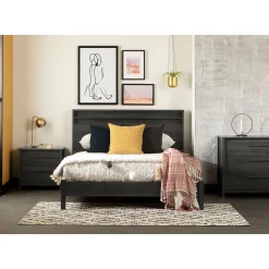 2-Drawer Nightstand - Tao Gray Oak