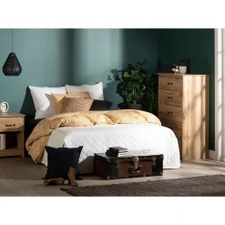 1-Drawer Nightstand - Tassio Nordik Oak