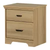 2-Drawer Nightstand - Versa Natural Ash