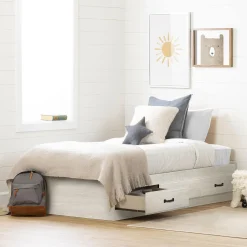 3-Drawer Twin Bed - Ulysses Winter Oak